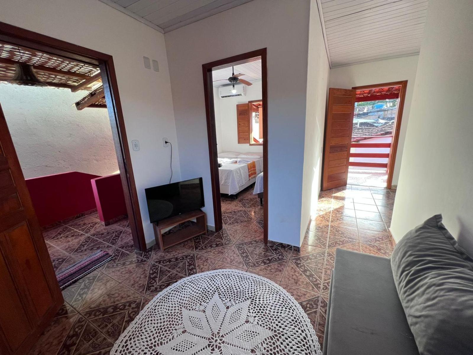 Hospedaria Mucuge - Na Principal Rua Da Cidade, Rua Do Mucuge - Arraial D'Ajuda ปอร์โตเซกูโร ภายนอก รูปภาพ